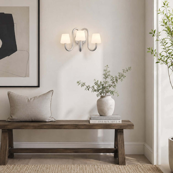 Norvex Wall Sconce – Modern Glass Wall Light for Entryway Decor | Vinlighting