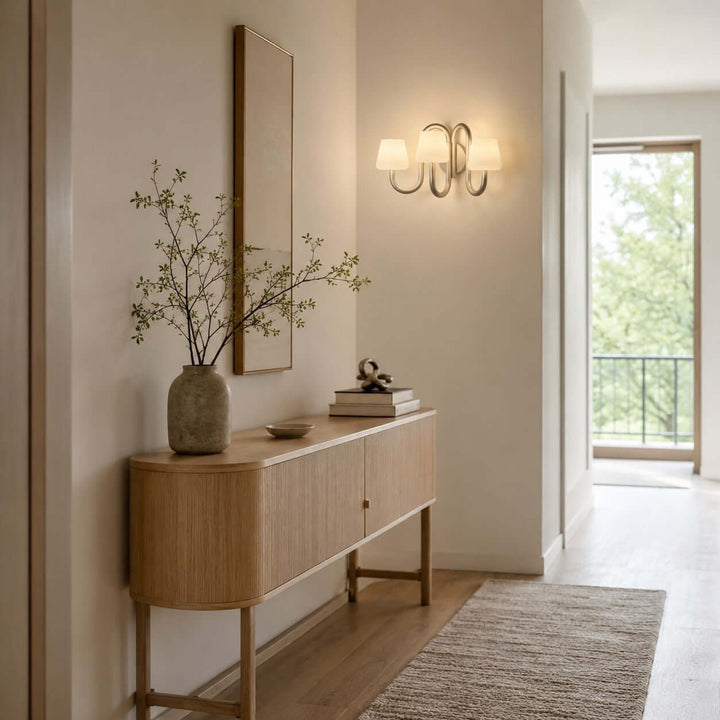 Norvex Wall Sconce – Modern Glass Wall Light for Entryway Decor | Vinlighting