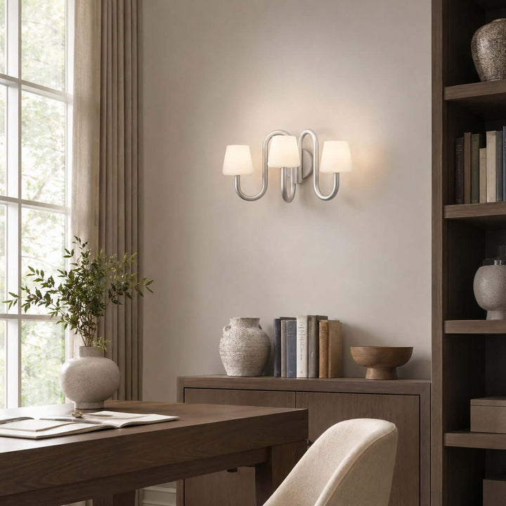 Norvex Wall Sconce – Modern Glass Wall Light for Entryway Decor | Vinlighting