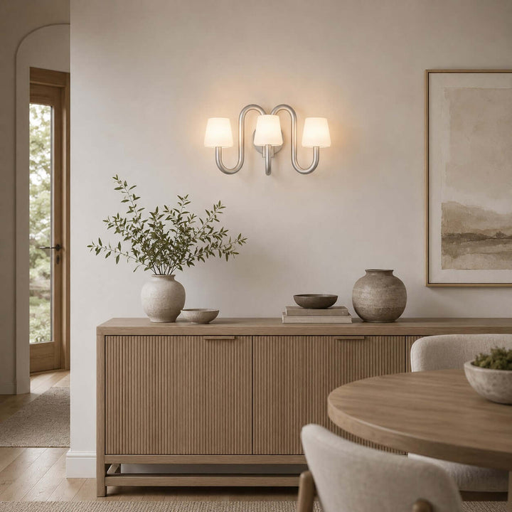 Norvex Wall Sconce – Modern Glass Wall Light for Entryway Decor | Vinlighting