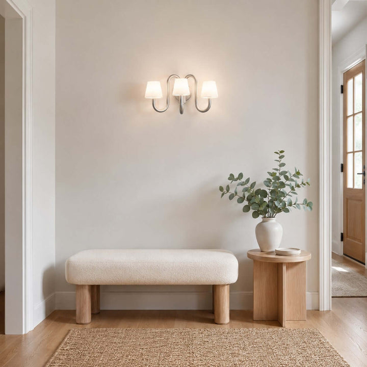 Norvex Wall Sconce – Modern Glass Wall Light for Entryway Decor | Vinlighting
