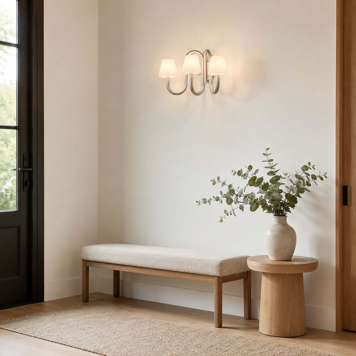 Norvex Wall Sconce – Modern Glass Wall Light for Entryway Decor | Vinlighting