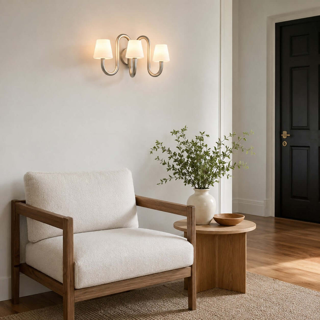 Norvex Wall Sconce – Modern Glass Wall Light for Entryway Decor | Vinlighting