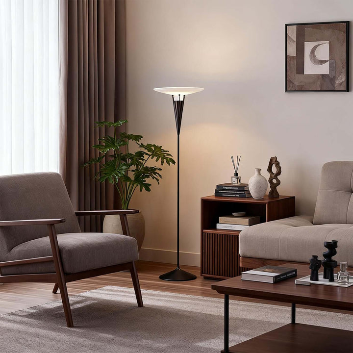 Noryx Floor Lamp – Scandinavian Glass Floor Lamp