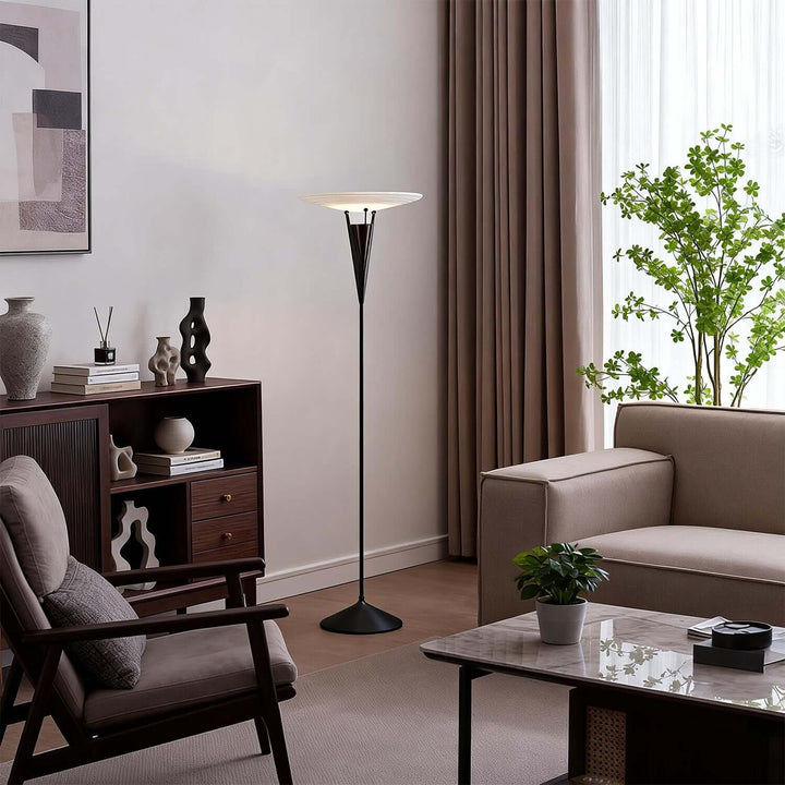 Noryx Floor Lamp – Scandinavian Glass Floor Lamp