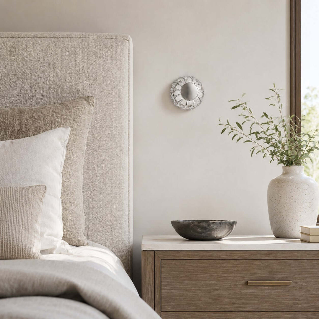 Novea Wall Sconce - Modern Smoke Grey Glass Hallway Lighting | Vinlighting