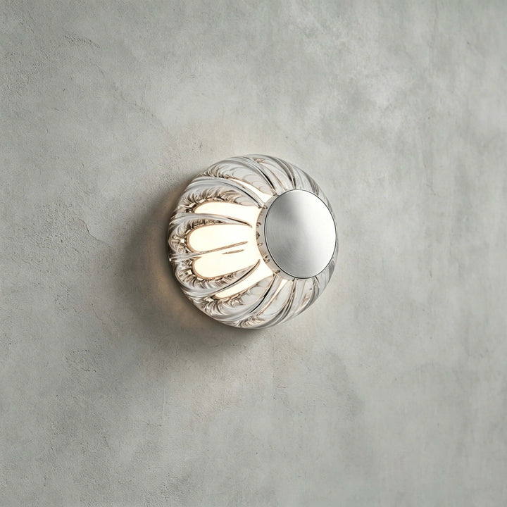Novea Wall Sconce - Modern Smoke Grey Glass Hallway Lighting | Vinlighting
