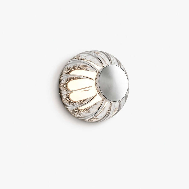 Novea Wall Sconce - Modern Smoke Grey Glass Hallway Lighting | Vinlighting