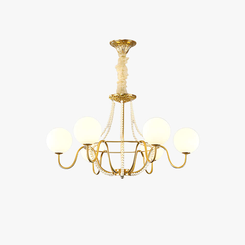 Novera Chandelier – French Vintage Style Dining Room Light