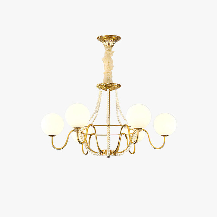 Novera Chandelier – French Vintage Style Dining Room Light