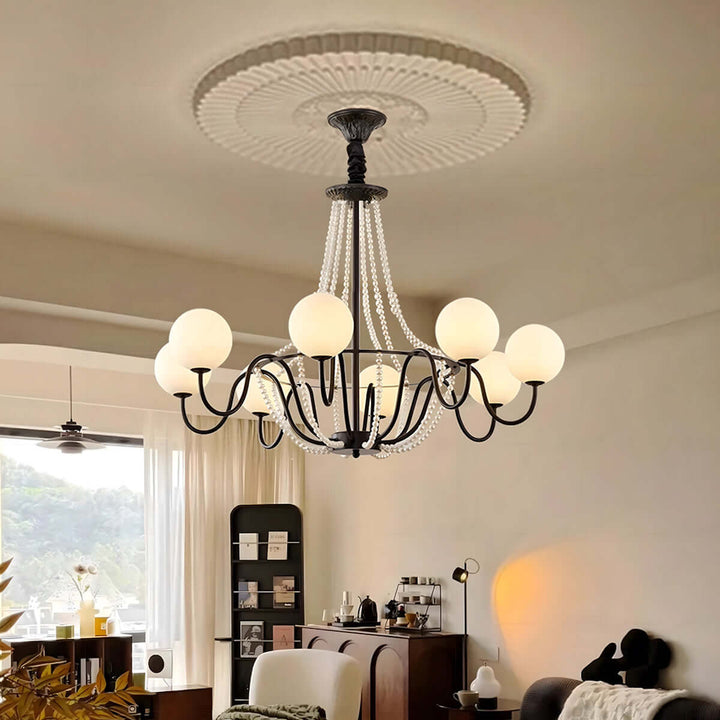 Novera Chandelier – French Vintage Style Dining Room Light