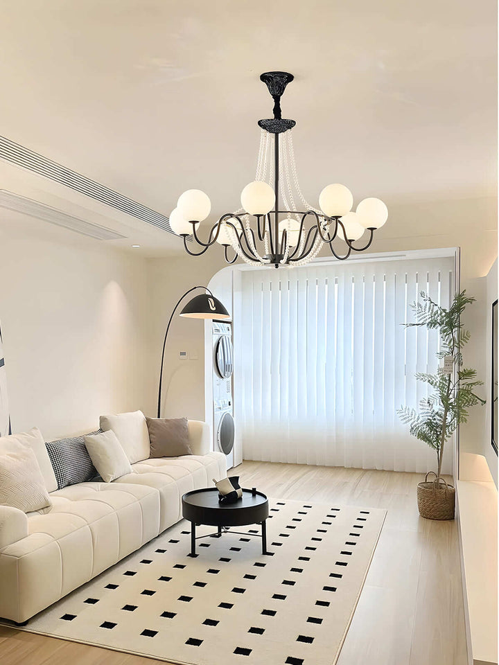 Novera Chandelier – French Vintage Style Dining Room Light