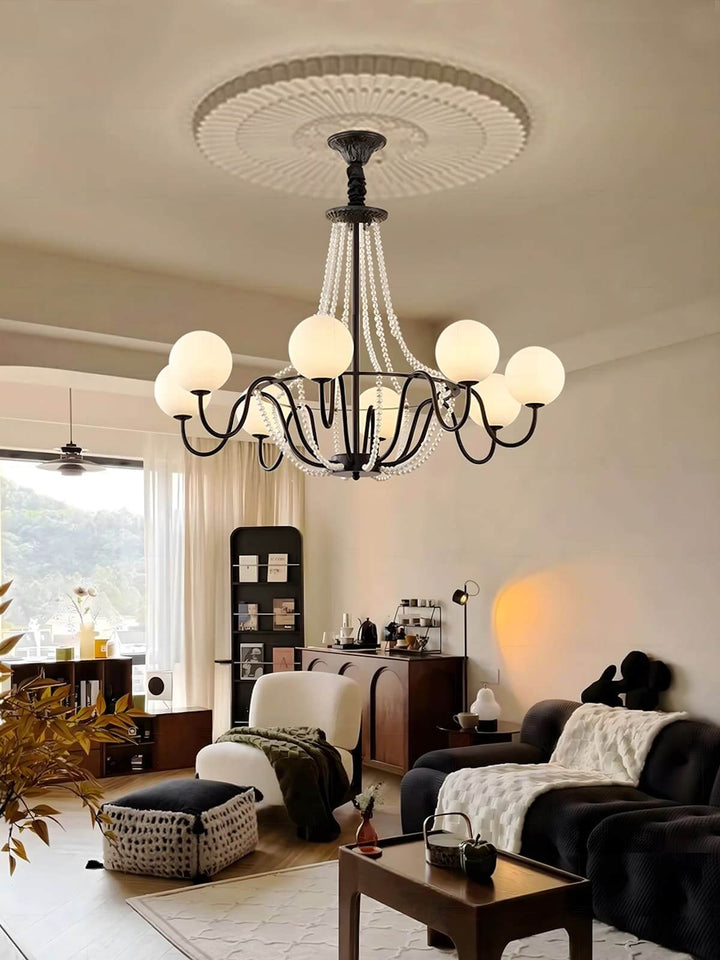 Novera Chandelier – French Vintage Style Dining Room Light