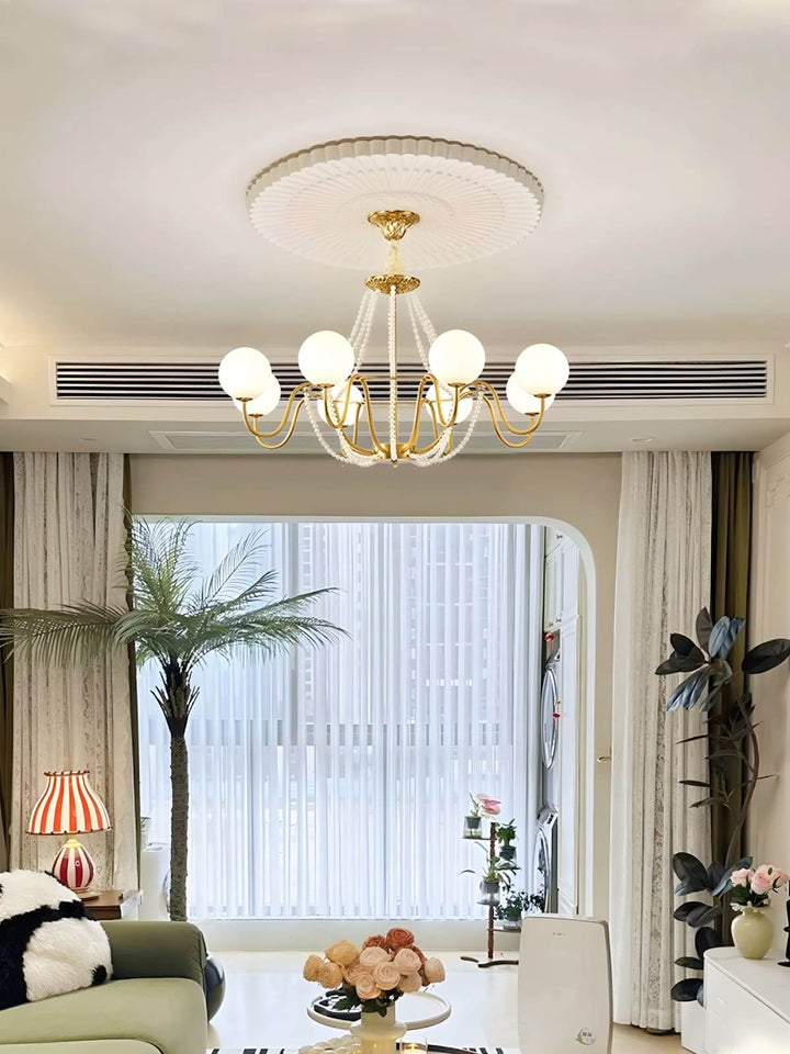 Novera Chandelier – French Vintage Style Dining Room Light