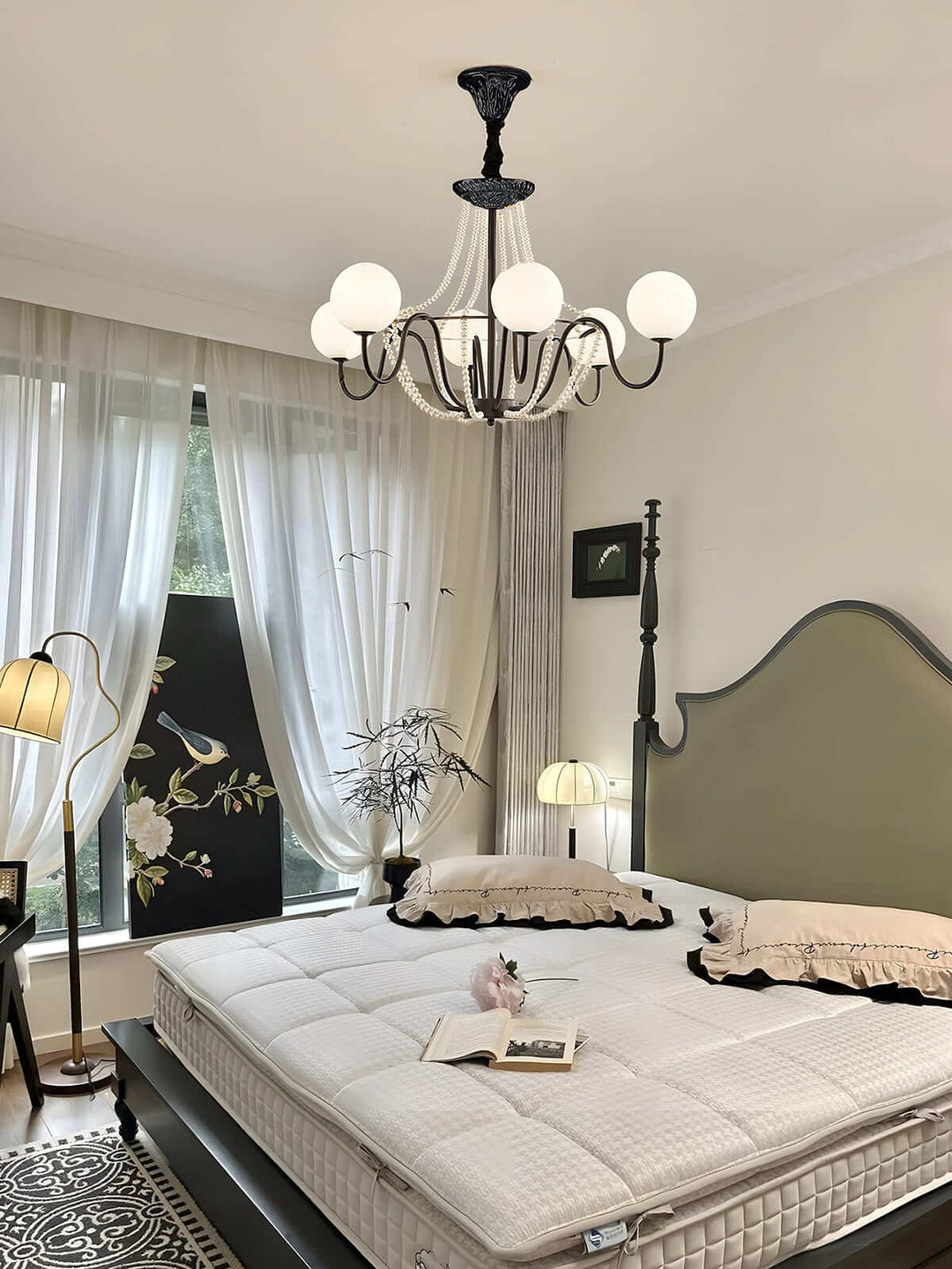 Novera Chandelier – French Vintage Style Dining Room Light