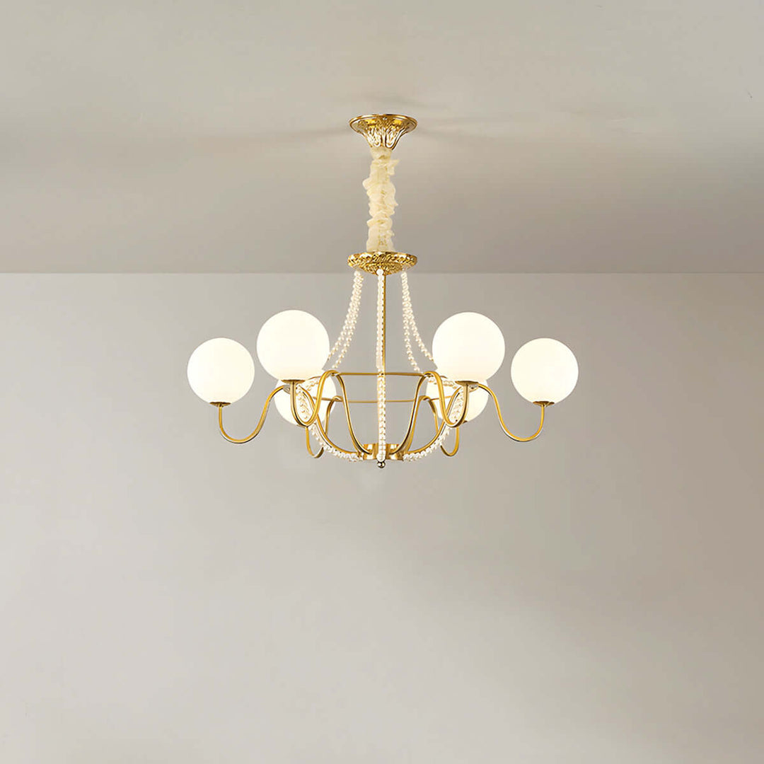 Novera Chandelier – French Vintage Style Dining Room Light