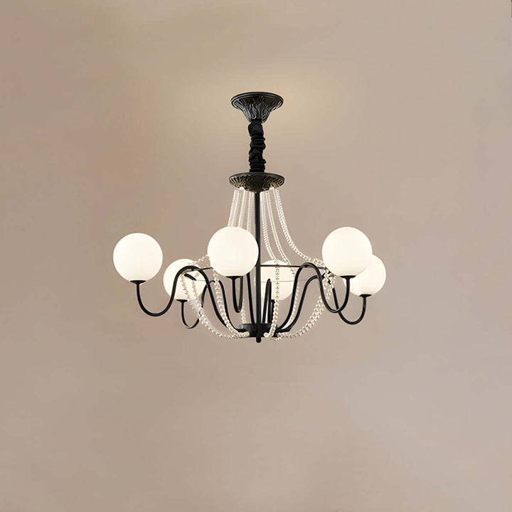 Novera Chandelier – French Vintage Style Dining Room Light