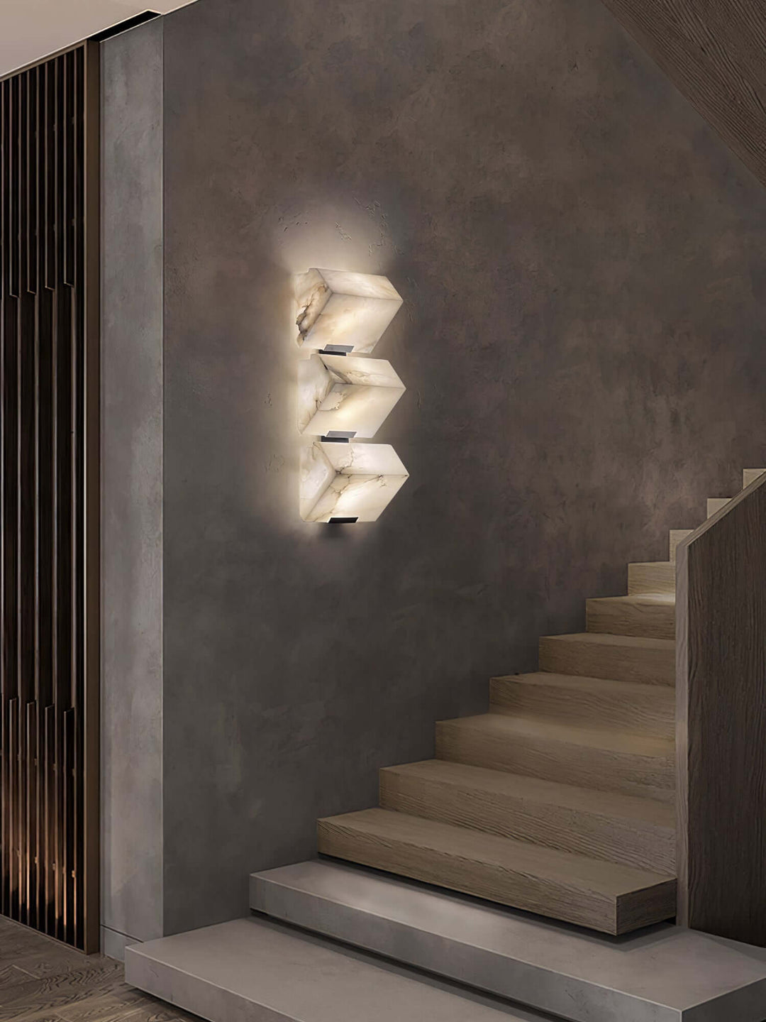 Novira Wall Lamp – Modern Minimalist Spanish Alabaster