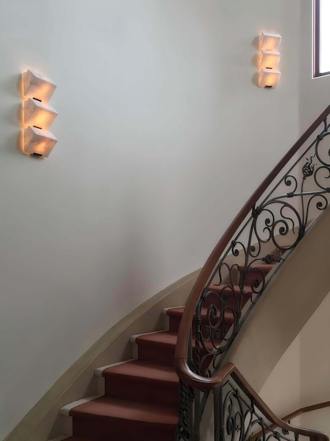 Novira Wall Lamp – Modern Minimalist Spanish Alabaster