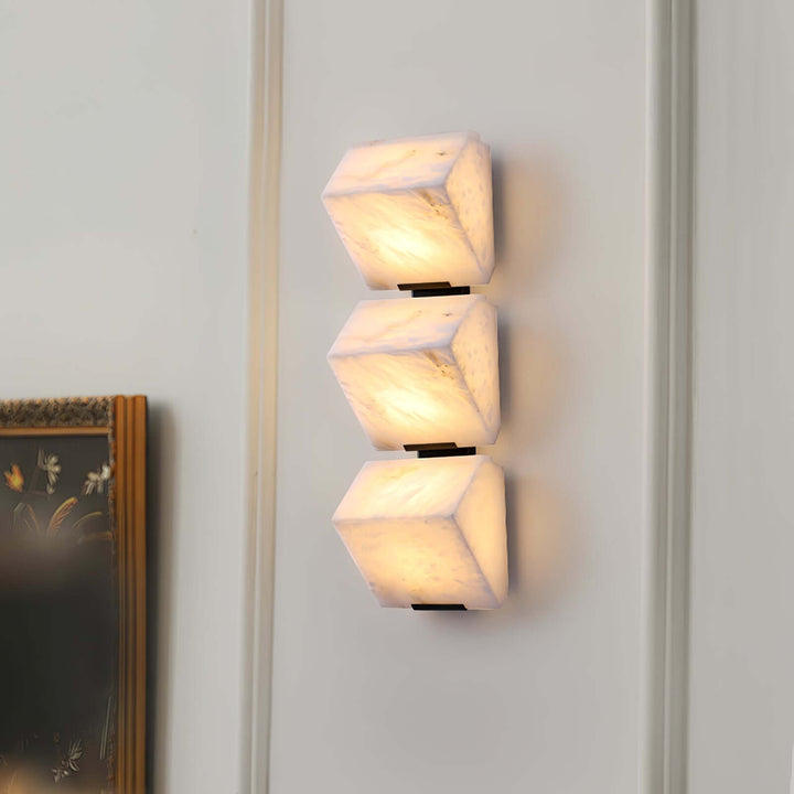 Novira Wall Lamp – Modern Minimalist Spanish Alabaster