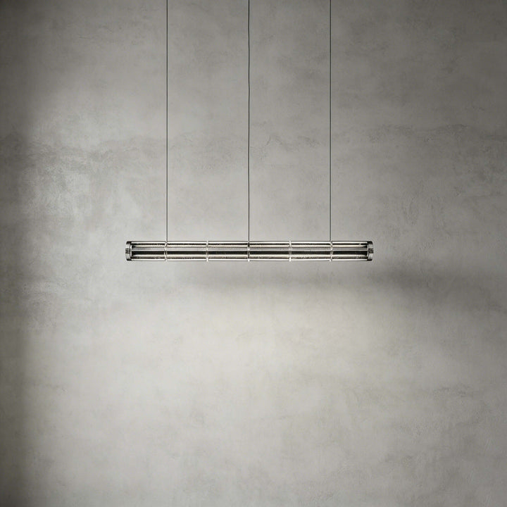 Novis Modern Linear Chandelier - Minimalist Island Lighting | Vinlighting