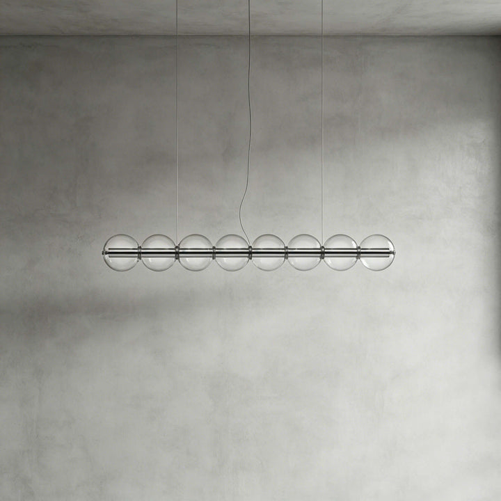 Novis Modern Linear Chandelier - Minimalist Island Lighting | Vinlighting