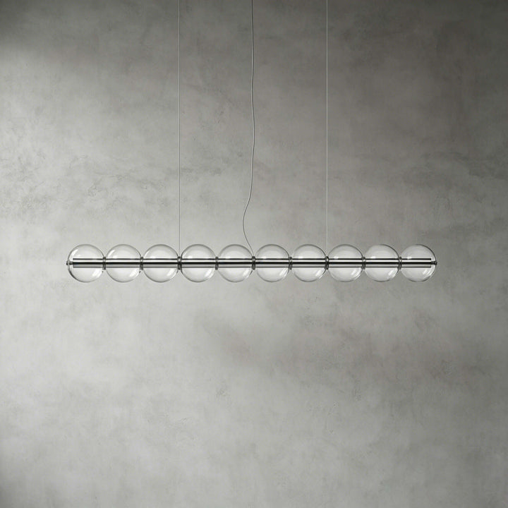 Novis Modern Linear Chandelier - Minimalist Island Lighting | Vinlighting