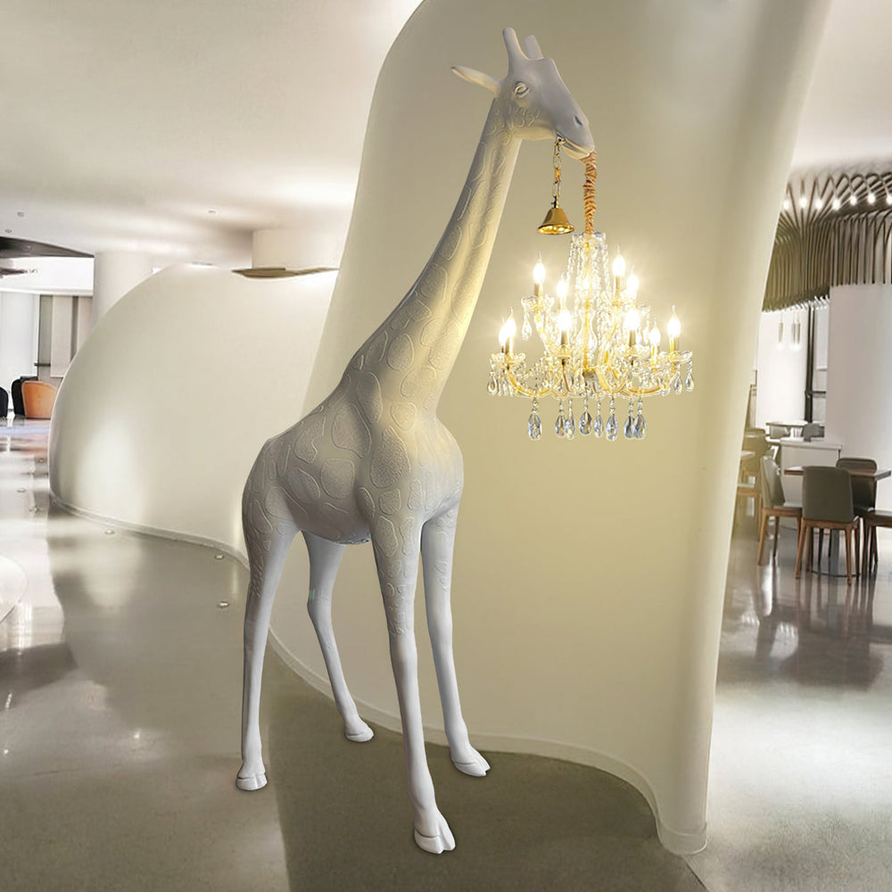 Nuvexa Giraffe Floor Lamp – Creative Resin High Floor Lamp