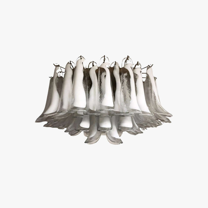 Nuvira Ceiling Light – Handmade Murano Glass, Mid Century Elegance