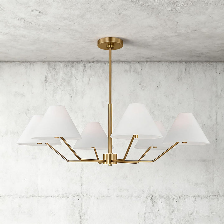 Nylor Chandelier – Medieval Brass Dining Room Lighting
