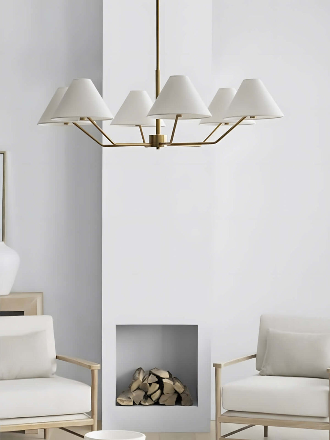 Nylor Chandelier – Medieval Brass Dining Room Lighting