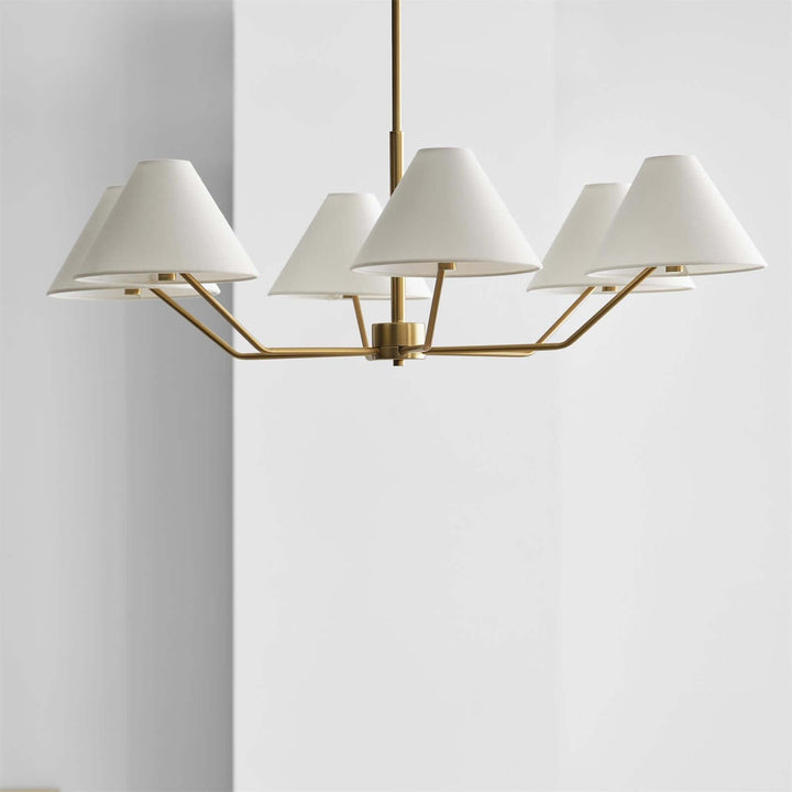 Nylor Chandelier – Medieval Brass Dining Room Lighting