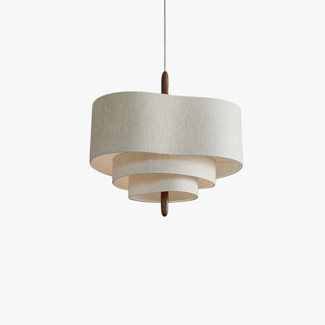 Olatuen Pendant Lamp - Mid Century Fabric Light for Dining Area | Vinlighting