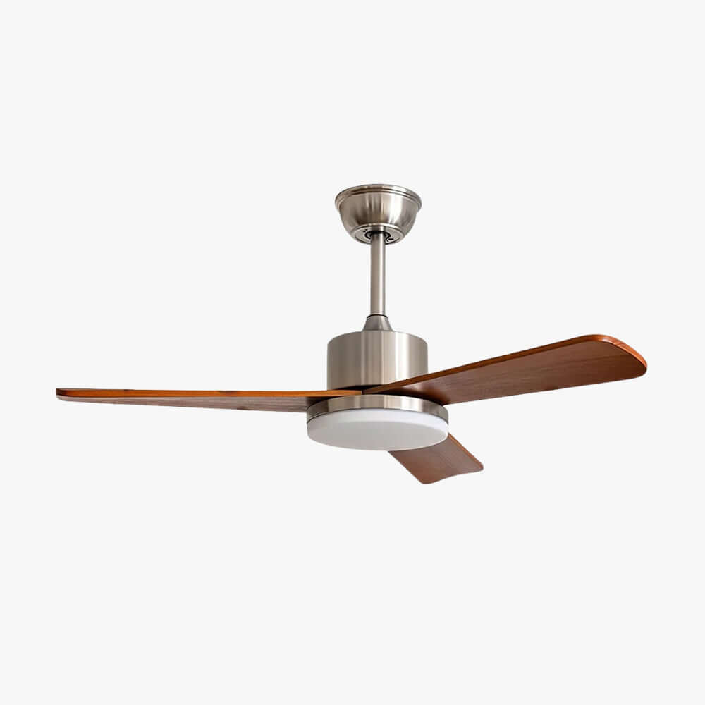 Oltivis Ceiling Fan Light | Modern French Wood Fan Light