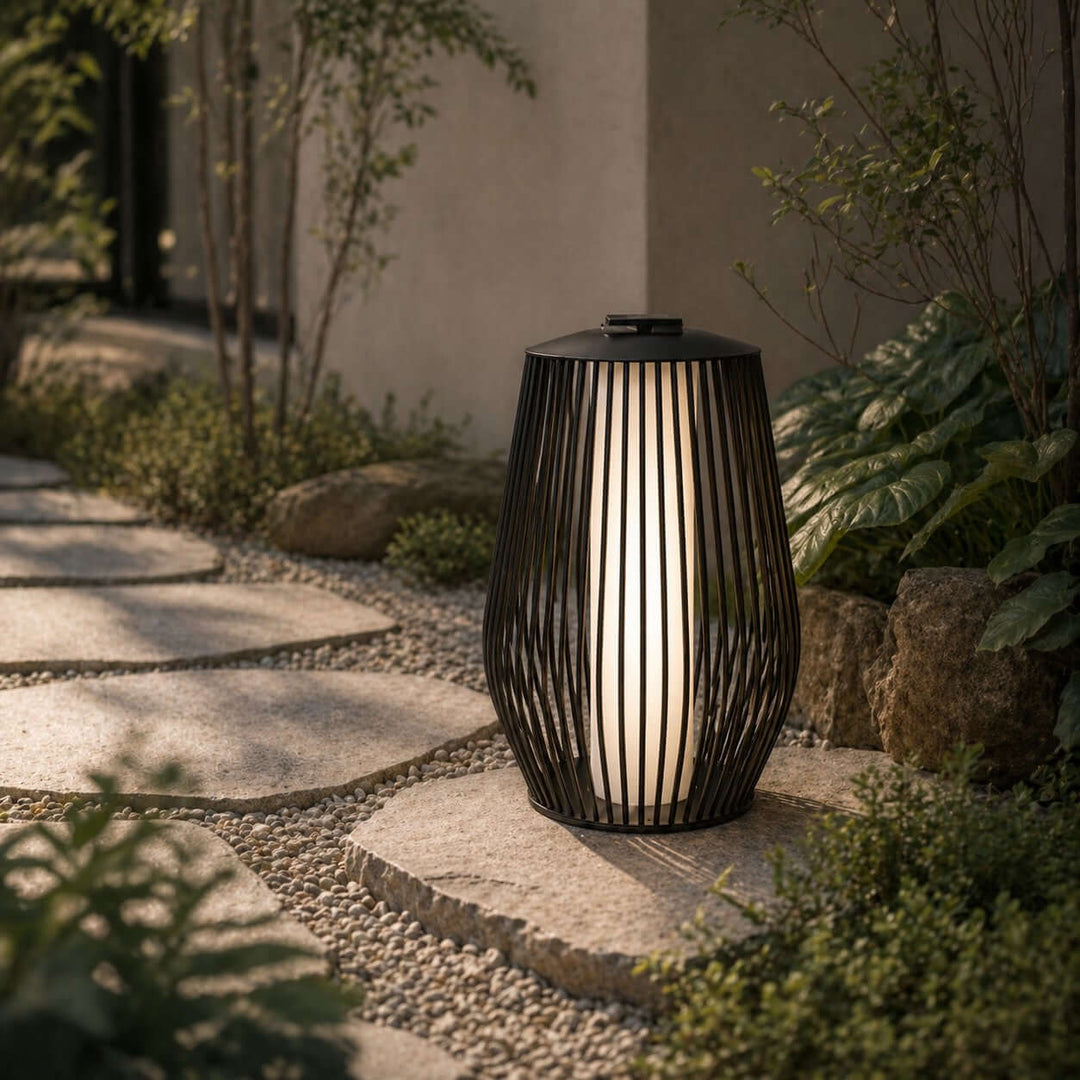 Olyris Outdoor Floor Lamp - Minimalist Solar Ambient Lighting