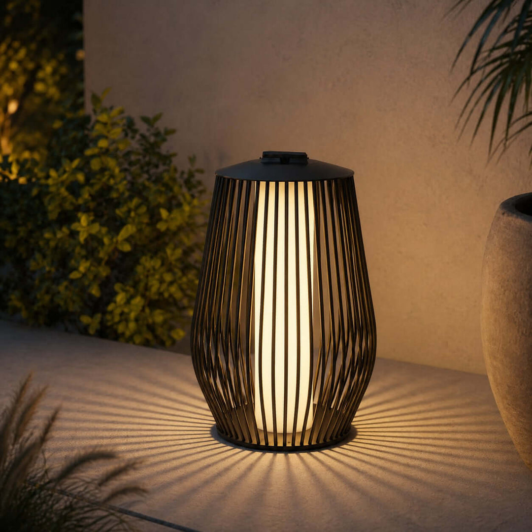 Olyris Outdoor Floor Lamp - Minimalist Solar Ambient Lighting