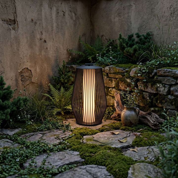 Olyris Outdoor Floor Lamp - Minimalist Solar Ambient Lighting