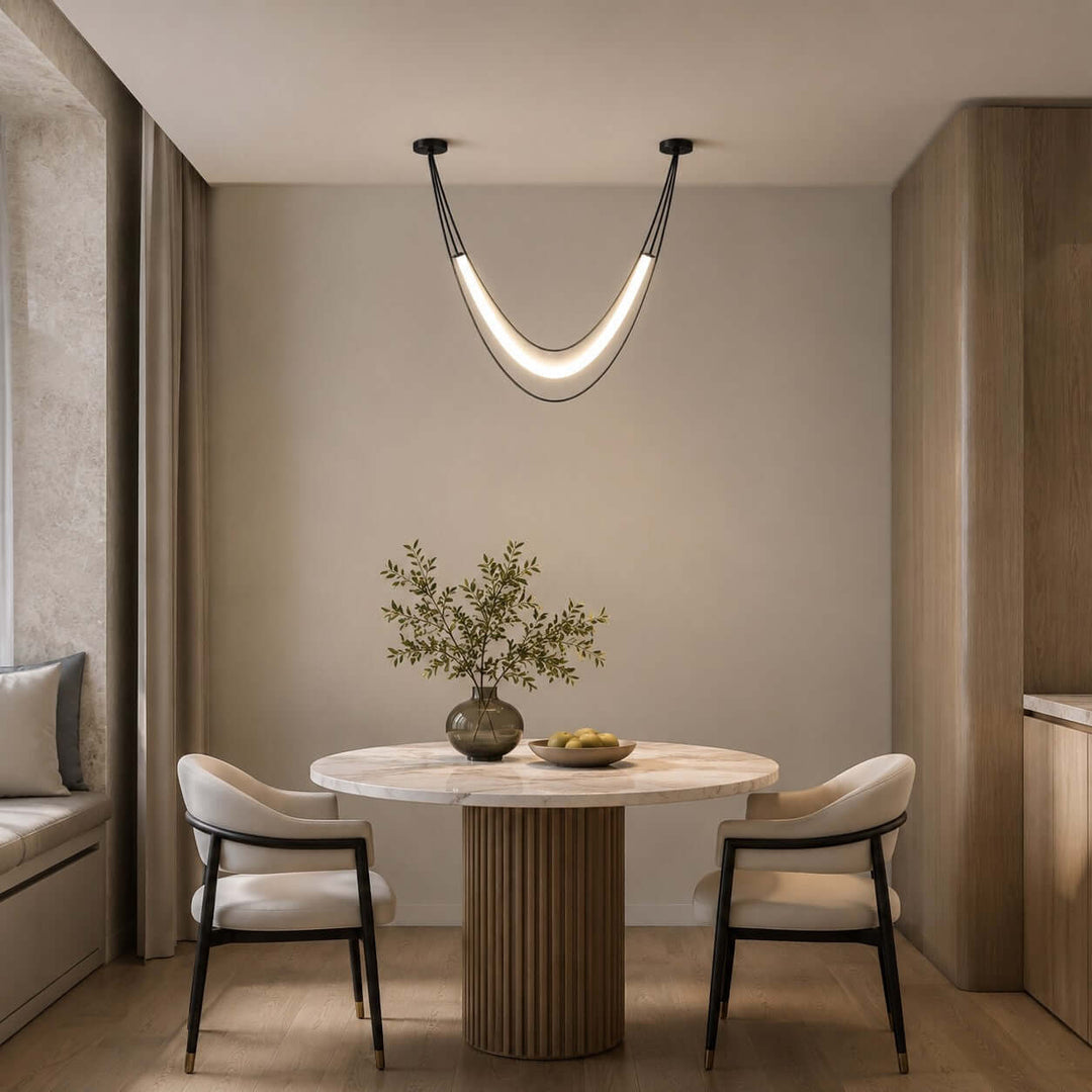 Ondine Linear Chandelier - Modern Acrylic Art Decor Chandelier | Vinlighting