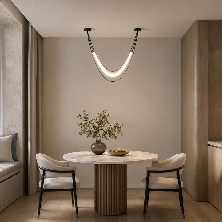 Ondine Linear Chandelier - Modern Acrylic Art Decor Chandelier | Vinlighting