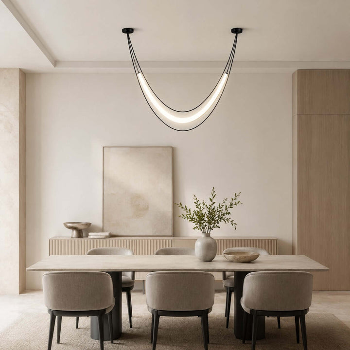 Ondine Linear Chandelier - Modern Acrylic Art Decor Chandelier | Vinlighting