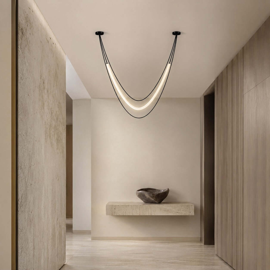 Ondine Linear Chandelier - Modern Acrylic Art Decor Chandelier | Vinlighting
