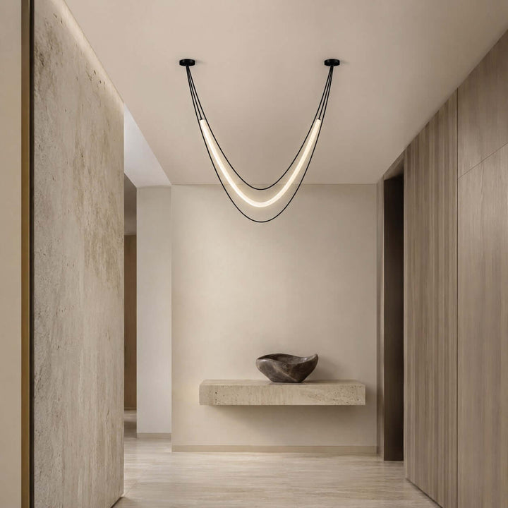 Ondine Linear Chandelier - Modern Acrylic Art Decor Chandelier | Vinlighting