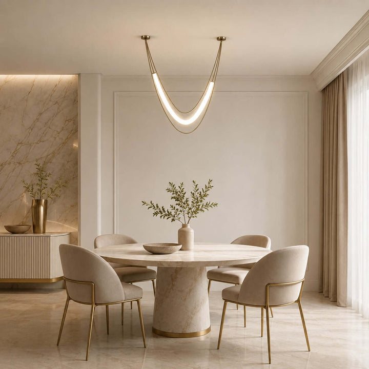 Ondine Linear Chandelier - Modern Acrylic Art Decor Chandelier | Vinlighting