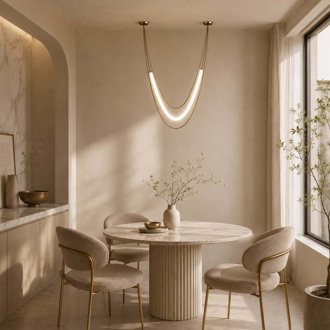 Ondine Linear Chandelier - Modern Acrylic Art Decor Chandelier | Vinlighting
