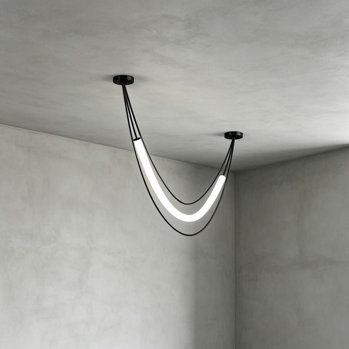 Ondine Linear Chandelier - Modern Acrylic Art Decor Chandelier | Vinlighting