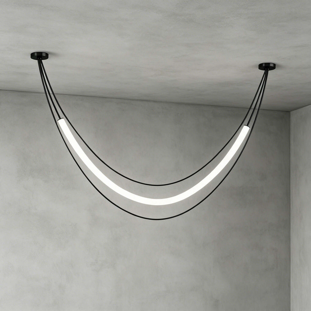 Ondine Linear Chandelier - Modern Acrylic Art Decor Chandelier | Vinlighting