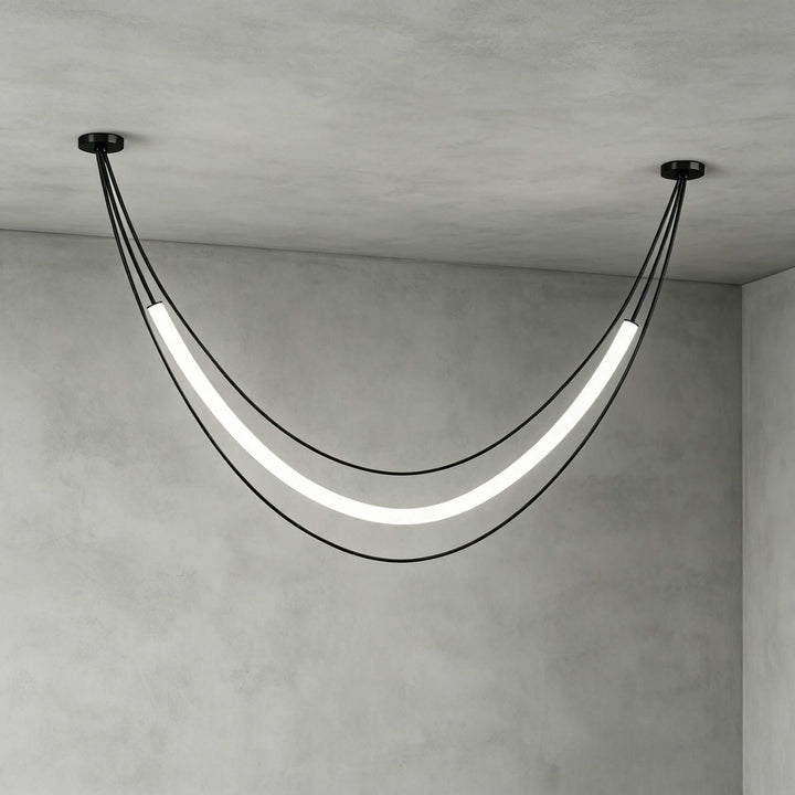 Ondine Linear Chandelier - Modern Acrylic Art Decor Chandelier | Vinlighting