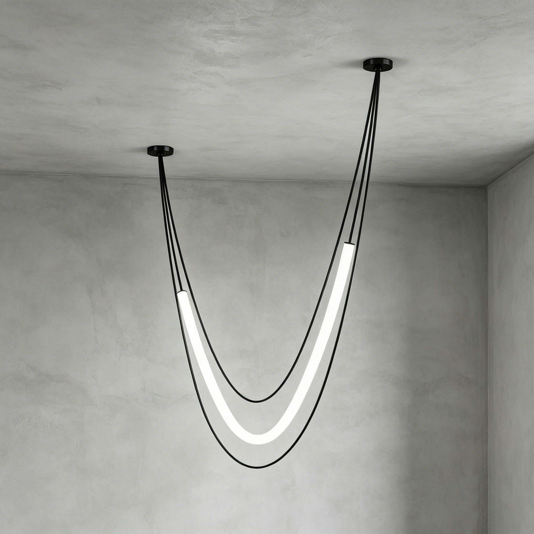 Ondine Linear Chandelier - Modern Acrylic Art Decor Chandelier | Vinlighting