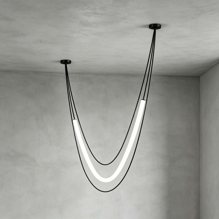 Ondine Linear Chandelier - Modern Acrylic Art Decor Chandelier | Vinlighting