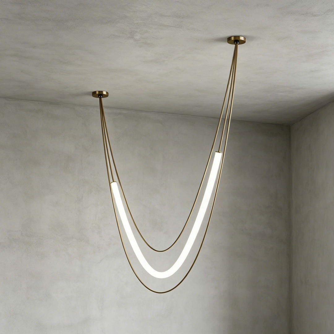 Ondine Linear Chandelier - Modern Acrylic Art Decor Chandelier | Vinlighting